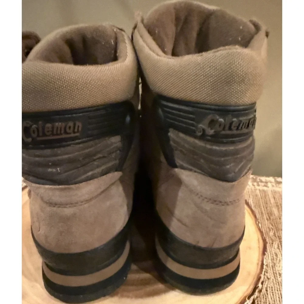 Coleman Denver Men's Hiking Boots Brown Suede Size 10